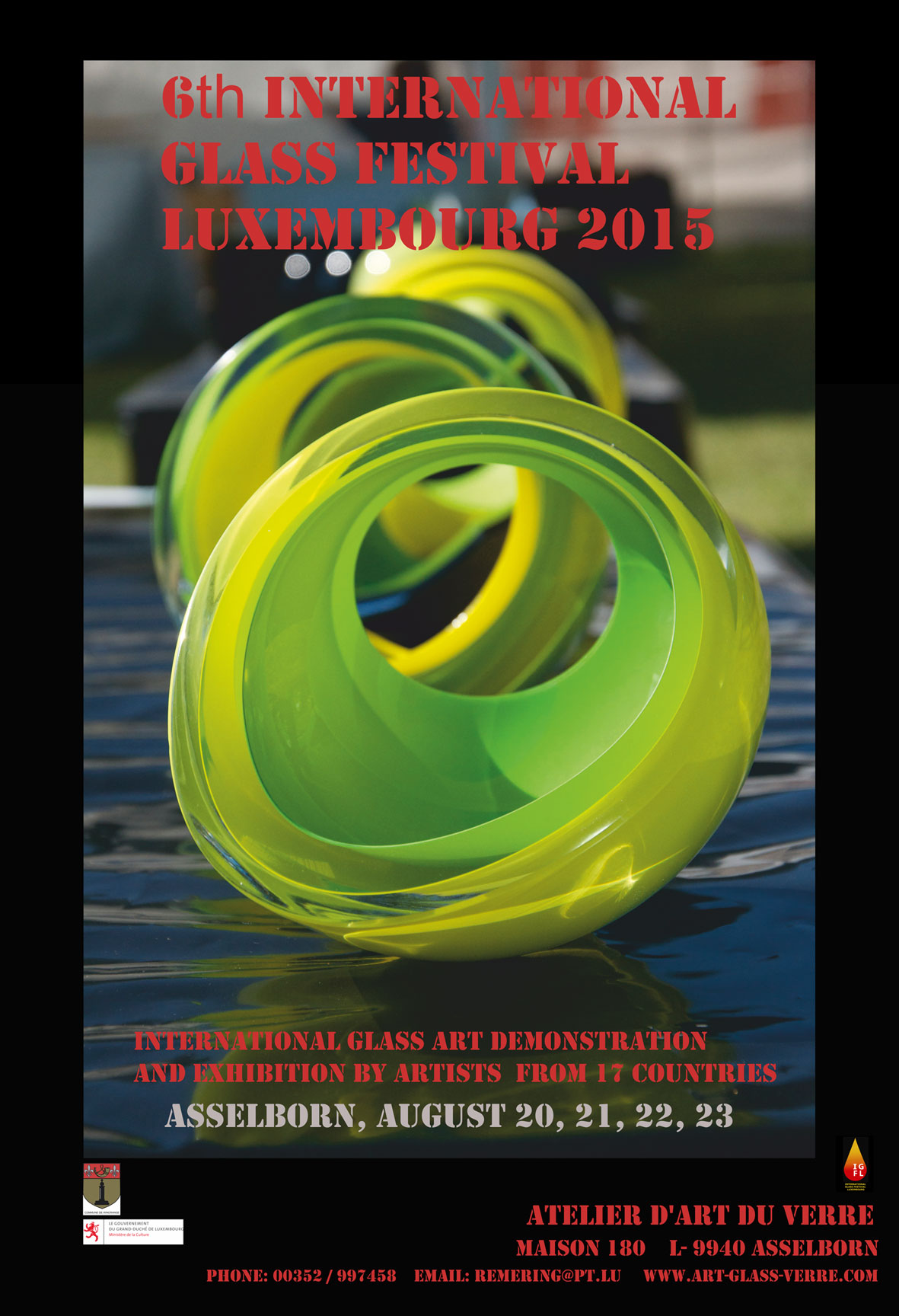 6th International Glass Festival Luxembourg 2015